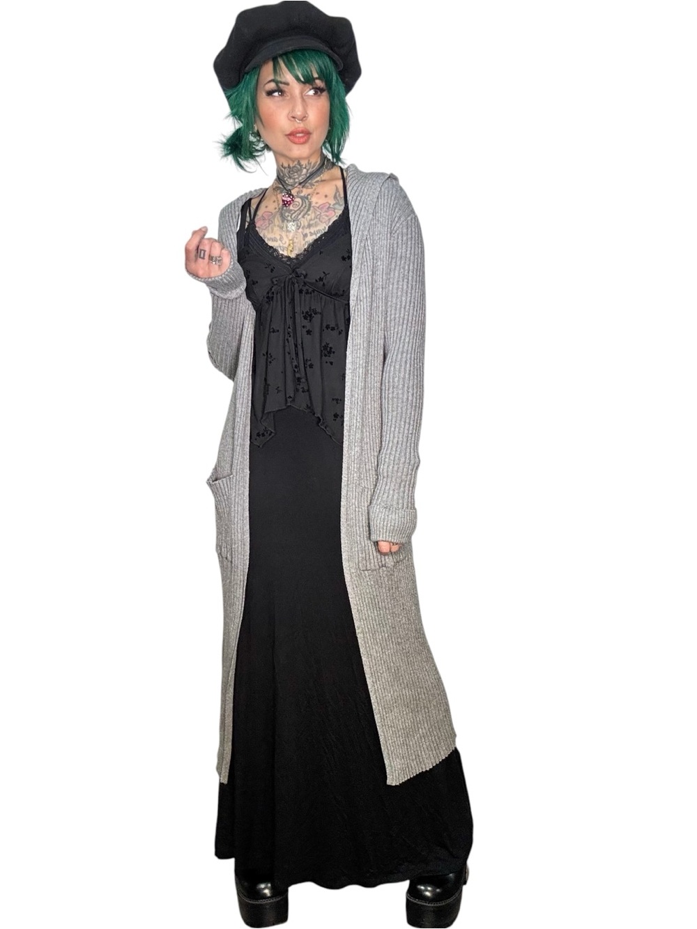 Cyrus Hooded cardigan
